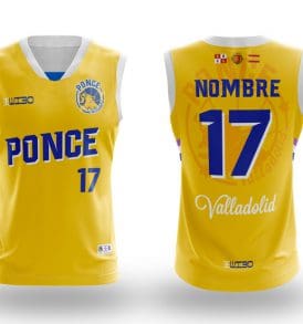 Camiseta amarilla LF2 Ponce Valladolid Wibo